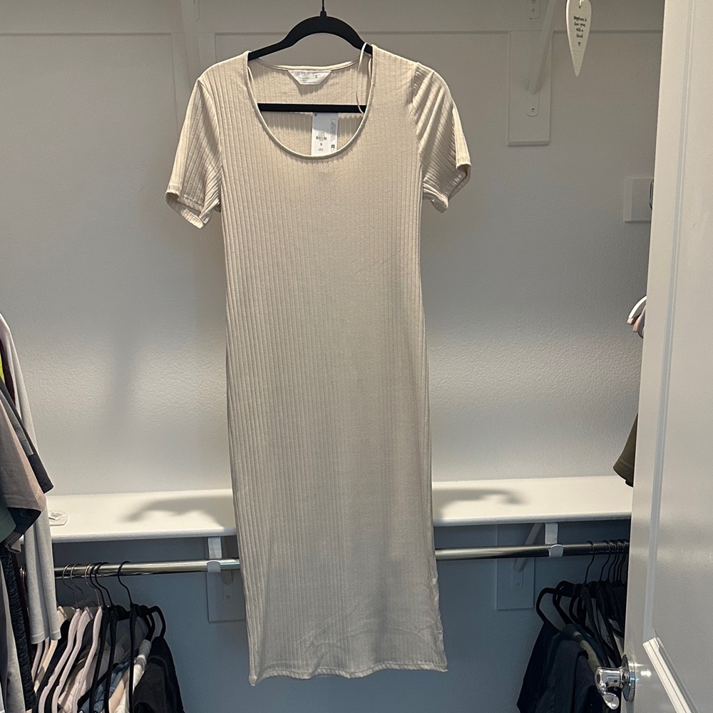 Primark Cream Midi Dress